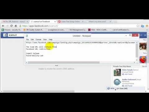 Facebook Social Network - Open Redirect Web Vulnerability (Bug Bounty Program)