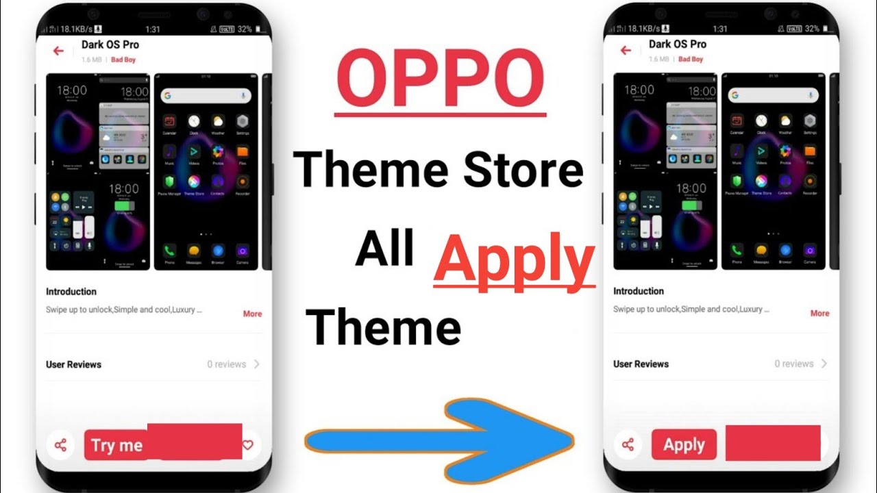 Темы стор. Какие Oppo поддерживают Themes Store.