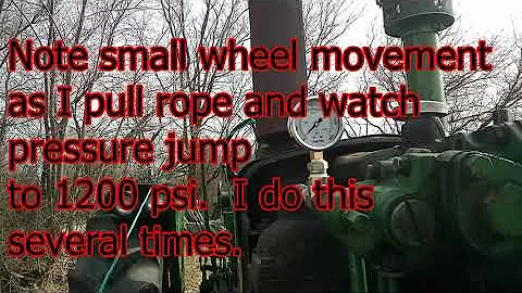 Troubleshooting the power steering hydraulic pump on the John Deere 730.