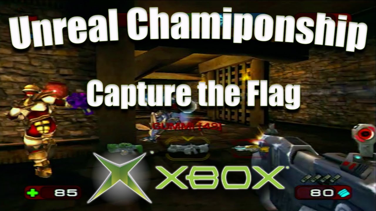 Unreal Championship Capture the Flag Original Xbox Game Night