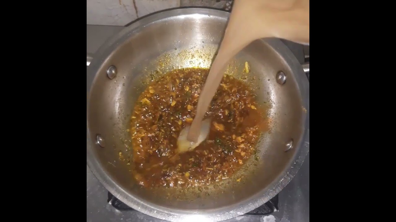 Dry bombil &Boit Fish Curry