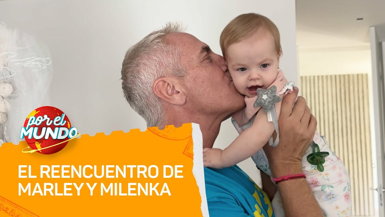 Pura emoción: Marley se reencontró con Milenka al volver de Japón - Por el Mundo 2025