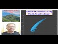 Efficient Frontier Using Multi Asset (Dynamic) Portfolio in Excel