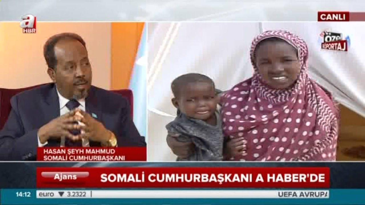 Somali Cumhurbaşkanı A Haber’e konuştu  ‘Bize önce Türkiye yardım etti’ | A Haber