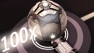 100 Air Dribble Goals #rocketleague