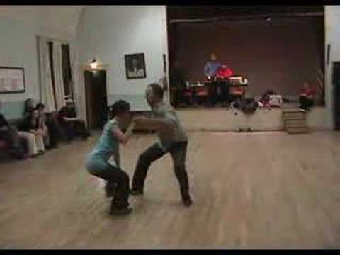 Kevin And Sarah Freestyle Lindy Hop 