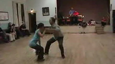 Kevin and Sarah - Freestyle Lindy Hop
