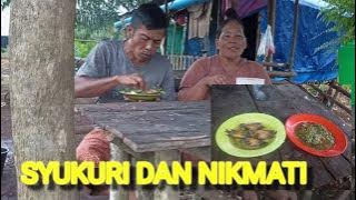 Syukur rezeki hari ini // goreng ikan kepar ,tumis pakis merah