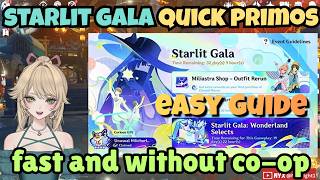 How To Complete Starlit Gala Quickly and Easily (Miliastra Wonderland) | Genshin Impact Guide