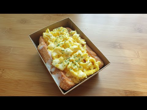 김계란님도 좋아할만한 간단 에그드랍 토스트 | Korean Egg Toast