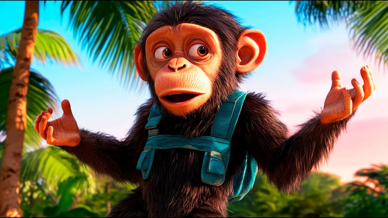 THOM, O MACAQUINHO CURIOSO - Conto | Desenho animado - YouTube