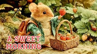 [Celtic Music] A Mouse's Morning in the Strawberry Forest 🍓 │ Soft Celtic Music for Study & Relaxing screenshot 5