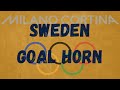 Team Sweden Olympic Games 2026 Goal Horn🔵🟡⚫🟢🔴