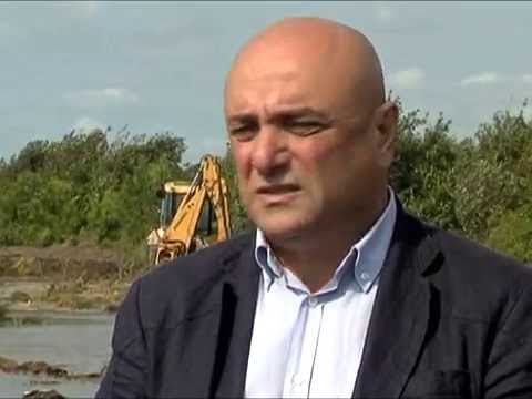 ფოთში მალთაყვის სანაპირო ზოლზე ბულვარის მშენებლობა დაიწყო 8 10 2015