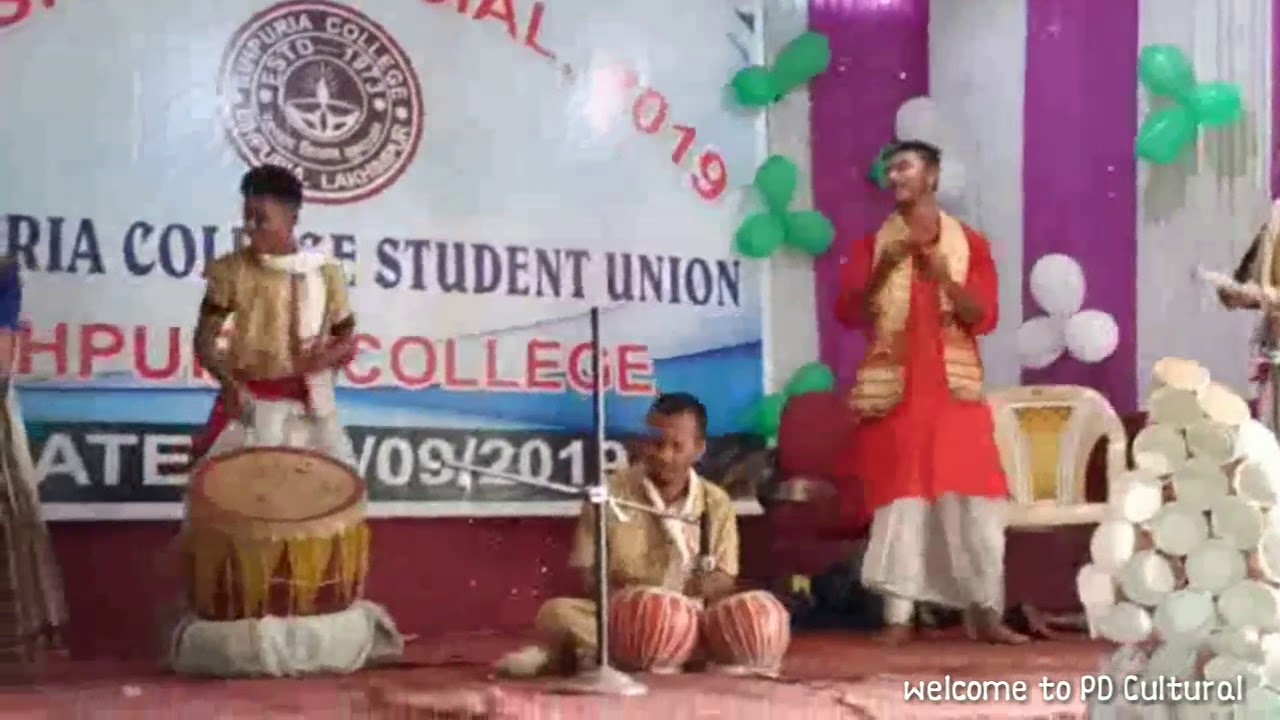 সুন্দৰ বাহী,ঢোল,খোল,নেগেৰা,ডবাৰ Folk Orchestra by Bihpuriya Mahabidyalaya | Cultural programme bhp |