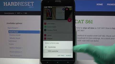 How to Get iOS Launcher in CAT S61?