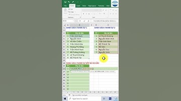 Cách lọc ra danh sách có ở cả 2 bảng trong Excel #shorts #vniteach #excel #ms_excel