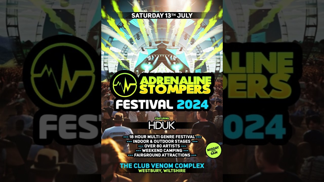 ADRENALINE STOMPERS FEST 24 - DJ Sy b2b Dj Chewy - MC Adger (Outdoor Stage)