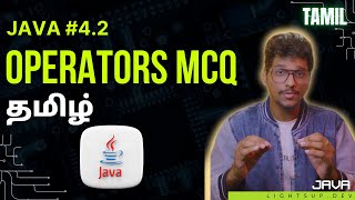 Java Operators #4.2 in Tamil தமிழ்