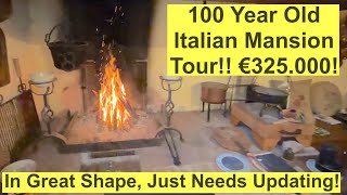 Touring An Amazing 5,000 Sq Ft. Italian Farmhouse: 40 Minutes From Siena And The Sea | BradsWorld.It