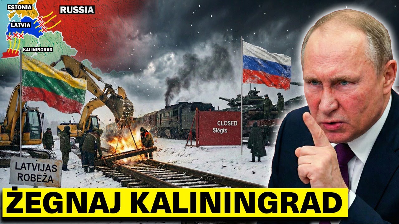 Rosyjskie połączenie z Bałtykiem zerwane – Europa odcina kolej do Kaliningradu