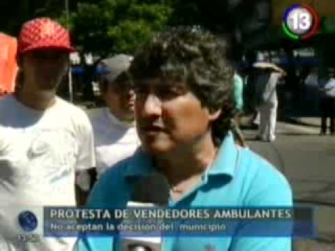 Vendedores ambulantes se niegan al desalojo de calle San Jerónimo