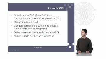Software libre |  | UPV