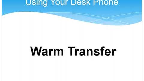 Getting Started Mitel 6920 and 6930 Desk Phones