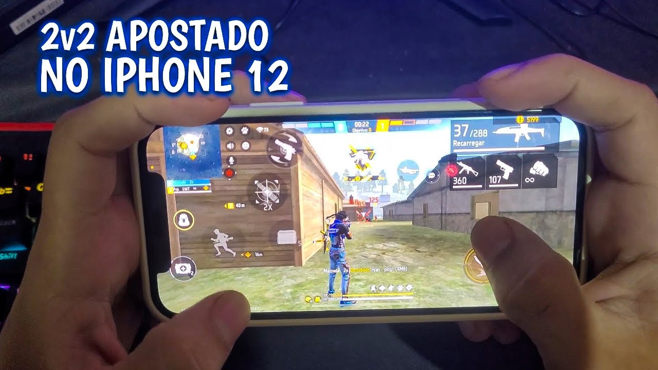 2v2 APOSTADO NO IPHONE 12!!! PELA PRIMEIRA VEZ!!!