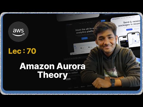 Lec : 70 - Amazon Aurora: Theory and Use Cases Explained