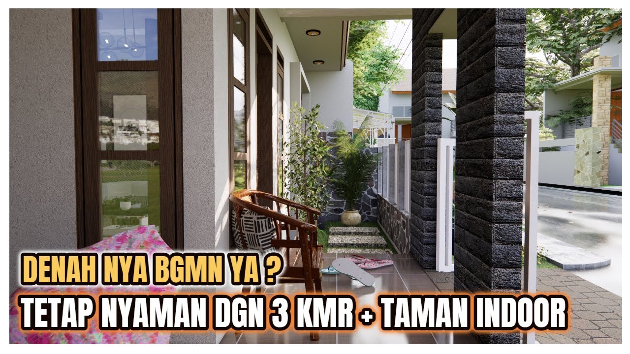 Denah Rumah 11x7 - Tanah Melebar Jg bs Keren lho