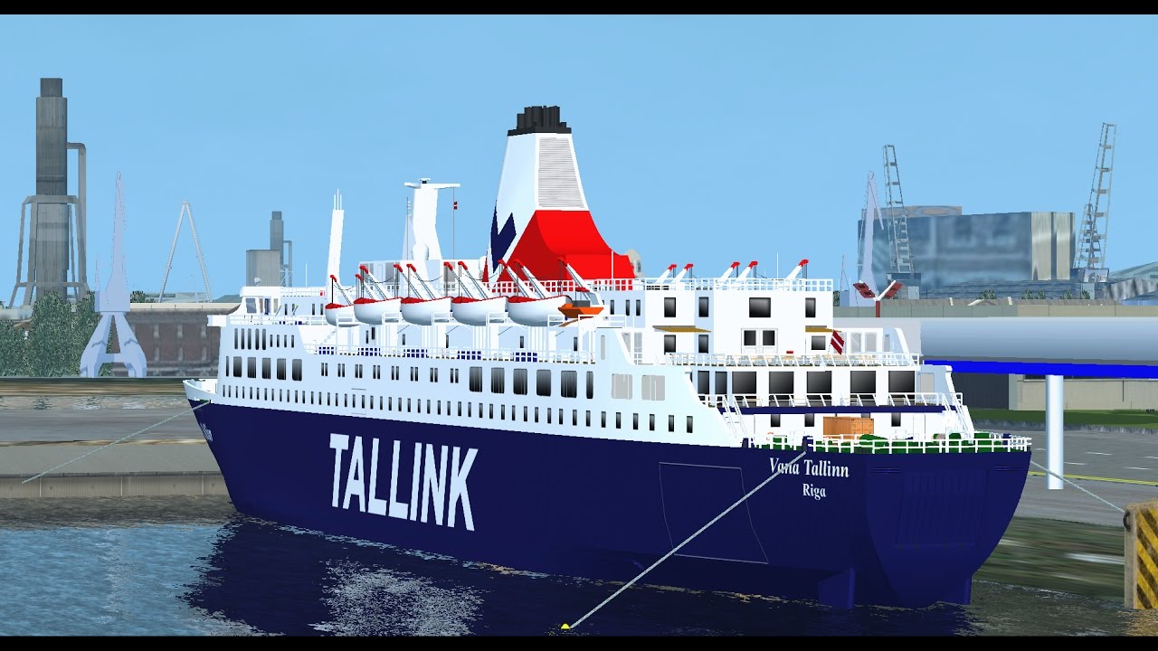 M S Vana Tallinn Riga Stockholm Part 1 Youtube