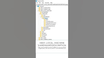 😲 Fun Trick! Change Your Processor Name in Windows