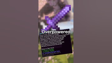 How OP is a Level 255 Max Netherite Sword?
