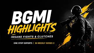BGMI Scrims fight Highlights | One Stop Esports | Day 2 (M1)