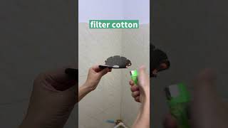 DIY Pre-filter Cotton #hvac #filtercotton #diyhome #prefilter #zkefoam #airfilterreplacement