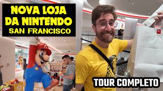 TOUR na LOJA NINTENDO de San Francisco + TUDO que COMPREI