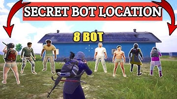 😍 5 SECRET BOT LOCATIONS IN ERANGEL MAP PUBG MOBILE 🤔 GET FREE 5+KILLS EVERY MATCH 😱 MAINTAIN KD