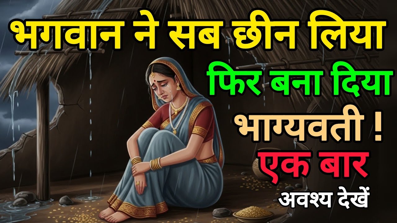 भगवान ने सब छीन लिया… फिर उसी लड़की को बना दिया भाग्यवती | दिल छू लेने वाली सच्ची कहानी | 