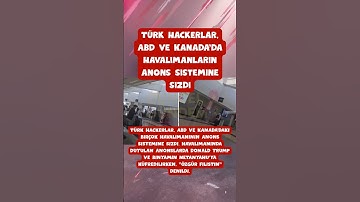 Türk hackerlar, ABD ve Kanada