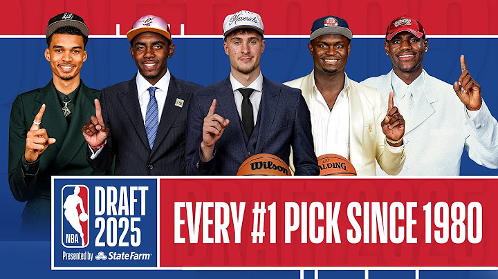 Every #1 Pick Since 1980 | Cooper Flagg, Wembanyama, Kyrie, LeBron and MORE!