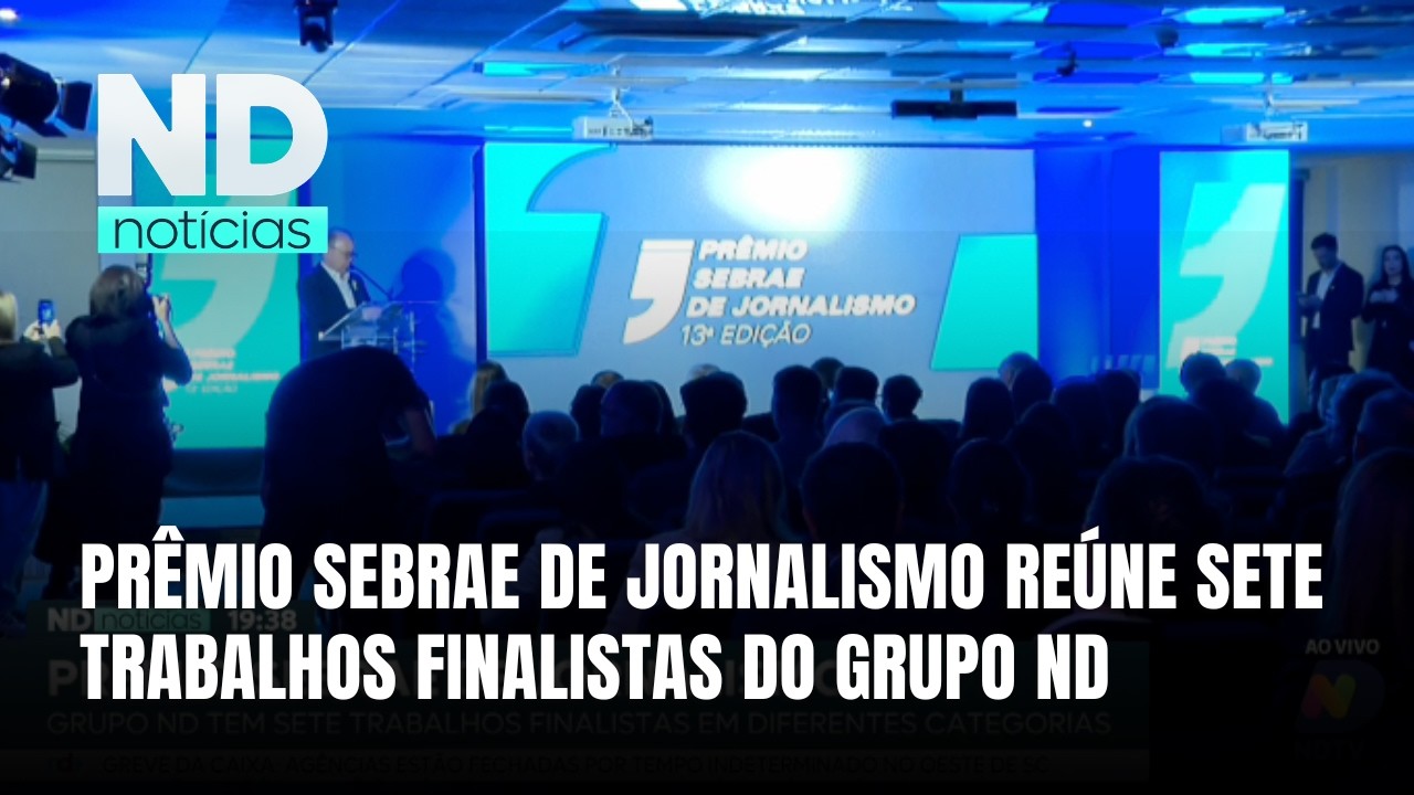 Grupo ND chega à etapa final do Prêmio Sebrae de Jornalismo em SC