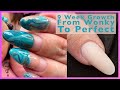 How To Straighten A Wonky Nail | Reshaping a natural nail