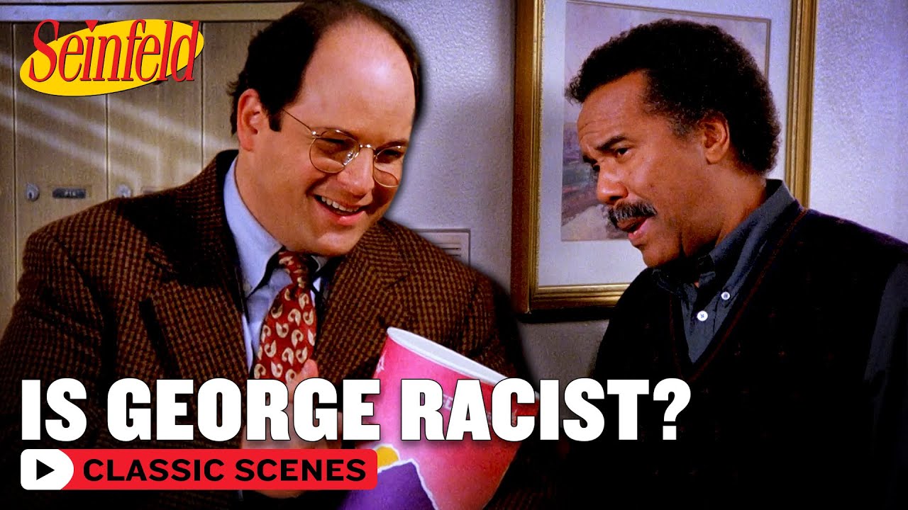 George Tries To Prove That He's Not Racist | The Diplomat's Club | Seinfeld