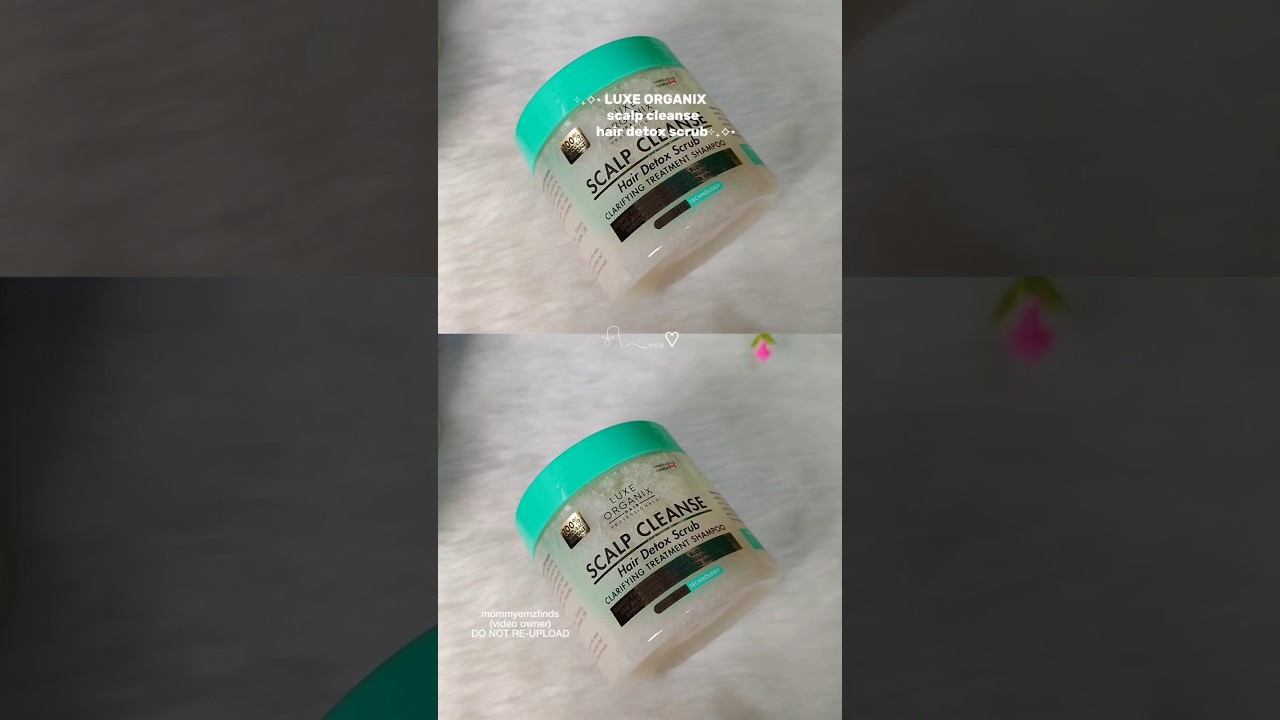 Luxe Organix Scalp Cleanse Hair Detox Scrub 