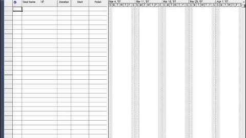 Microsoft Project 2007 Part 6 overview