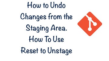 Learning GIT - Lesson 8 - How to Undo Changes from the Staging Area. How To Use Reset to Unstage