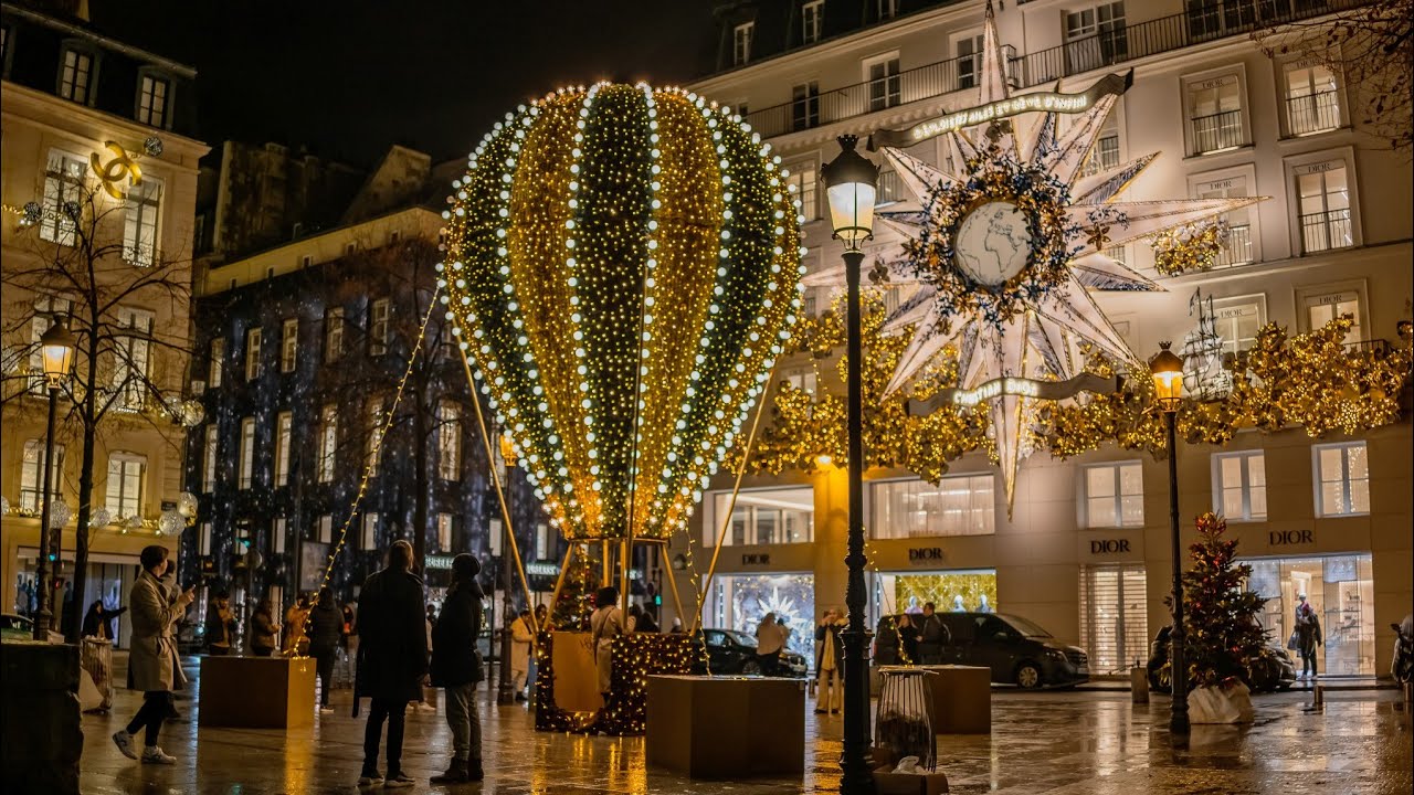 Christmas in Paris 2022 4K YouTube