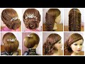 4 Coiffures faciles pour les fêtes / Noël ✨ Quick and simple hairstyles for party / Christmas