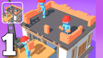 My Tiny Tower - Gameplay Walkthrough Part 1 Stickman City Builder - Android iOS Gameplay